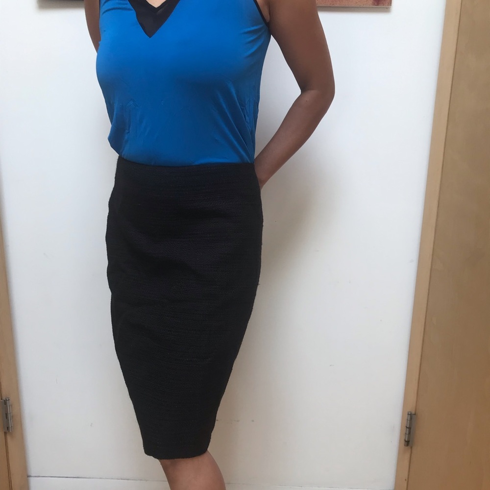 Elegant Theory black pencil skirt